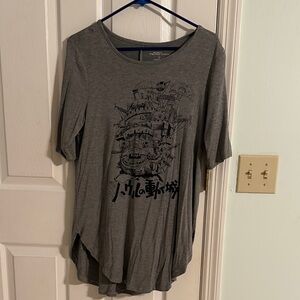 Her universe howl‘s moving castle shirt size 0